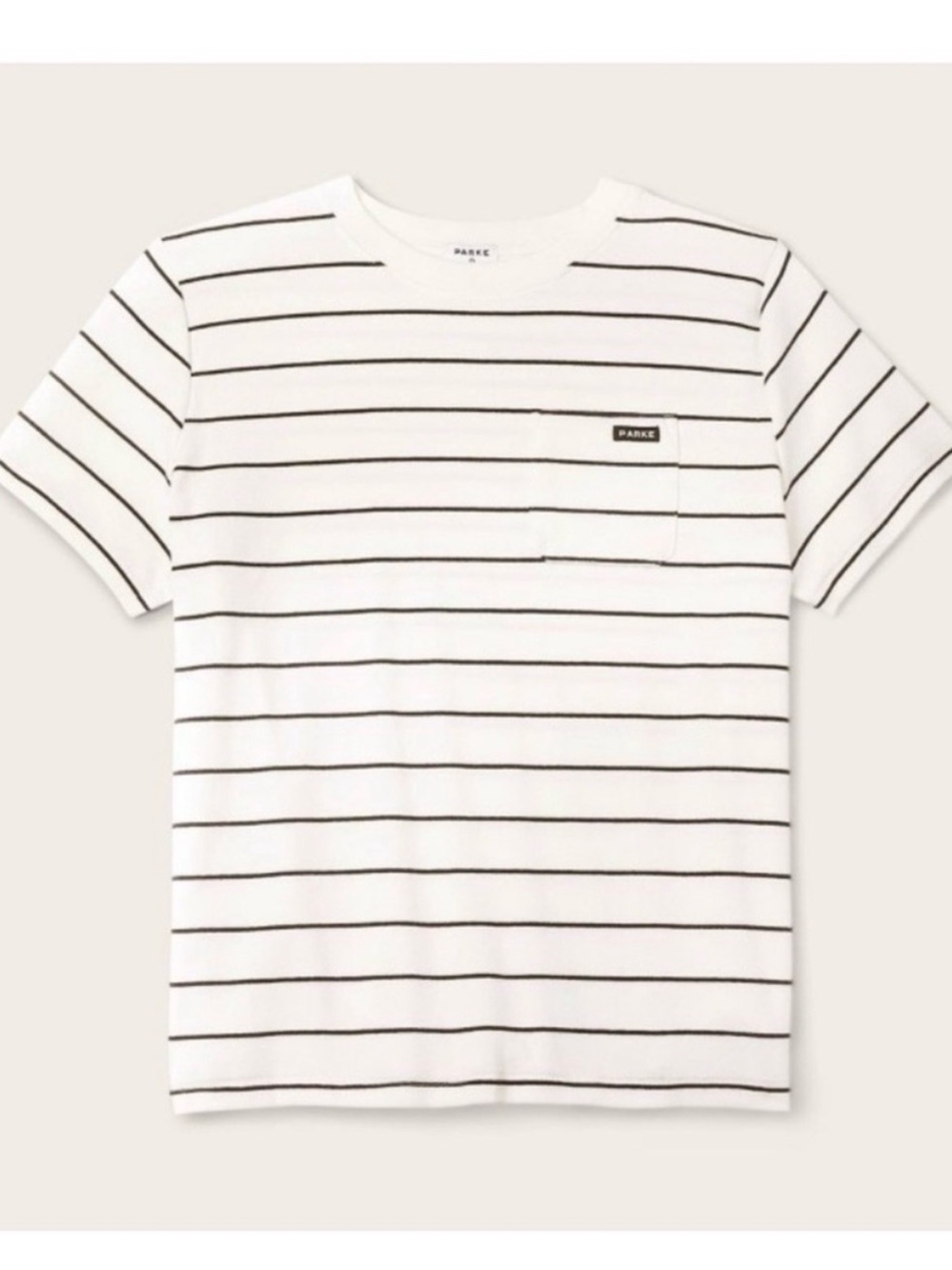 Parke x Target Striped Pocket Tee size M